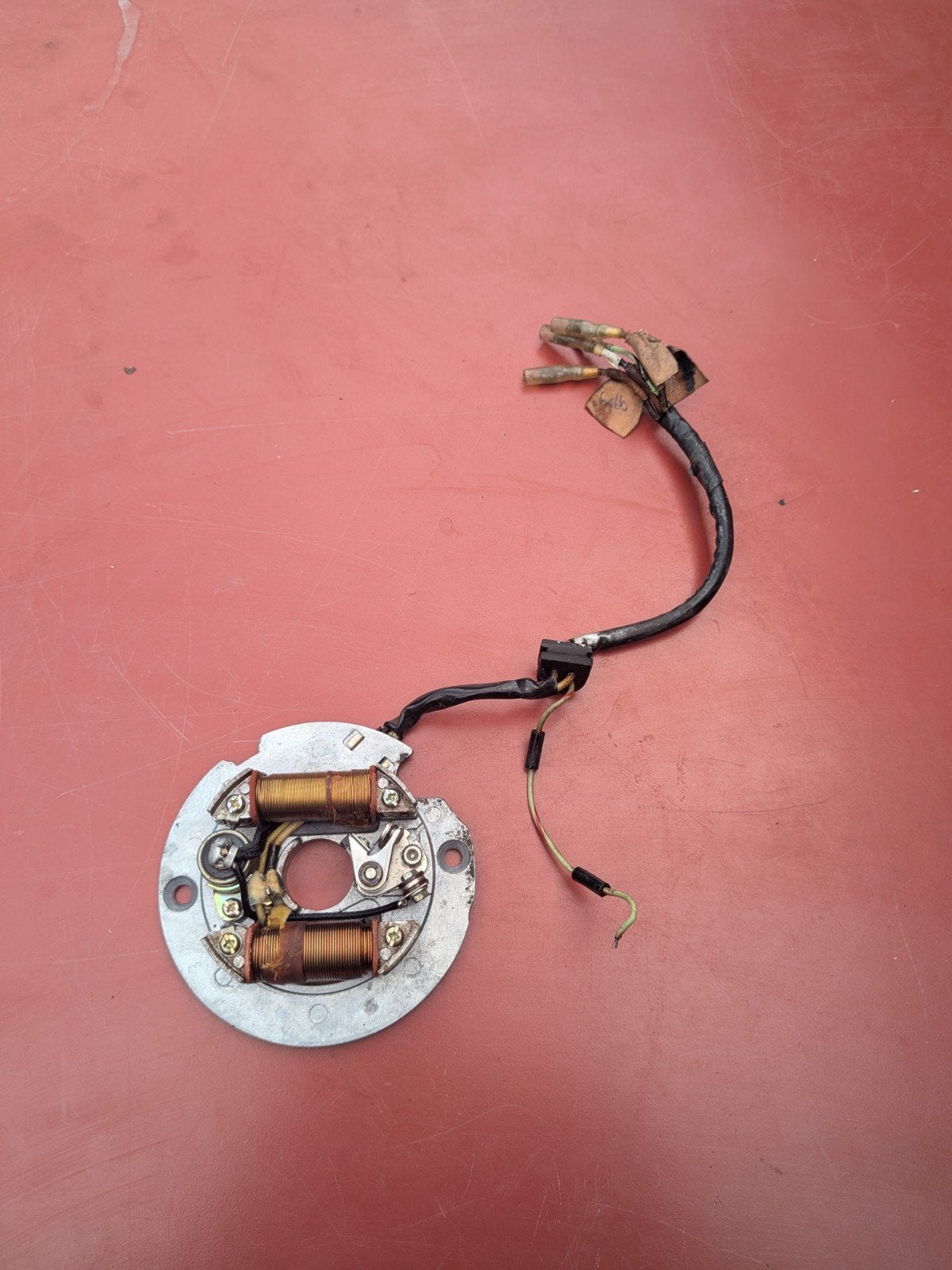 Honda XL / CB / CY 50 grondplaat, Fietsen en Brommers, Brommeronderdelen | Oldtimers, Ophalen of Verzenden, Gebruikt, Overige merken