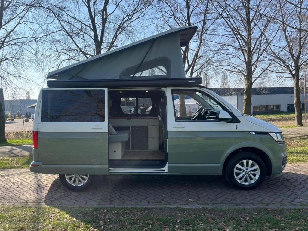 Woodpecker 4 persoons buscamper. Volkswagen T6.1, Volkswagen, Bedrijf, Koelkast, 4 tot 5 meter