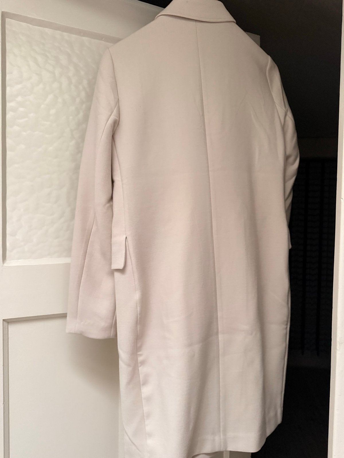 Tony Cohen Lange Colbert Wol Crème Maat L/40 Nieuw, Ophalen of Verzenden, Nieuw, Maat 42/44 (L), Beige