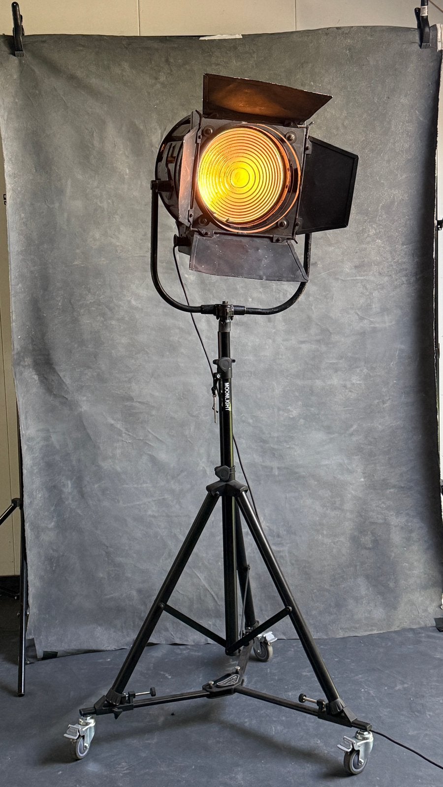 Mole Richardson Film Spot with E27 fitting - studio prop, Ophalen