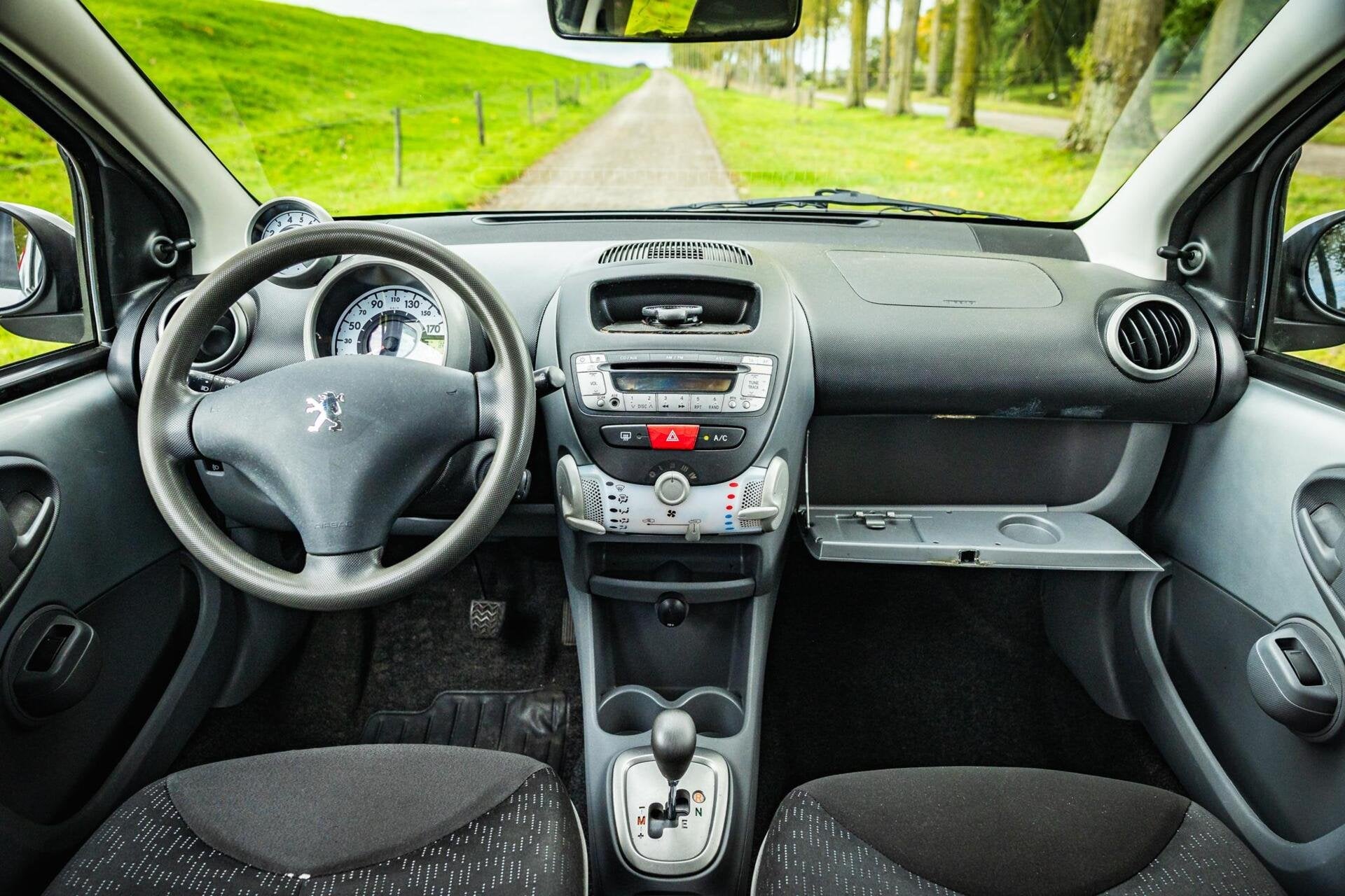 Peugeot 107 1.0-12V XS|Airco |5 Deurs | Elek ramen |Automaat, Euro 5, Gebruikt, Met garantie (alle), 4 stoelen