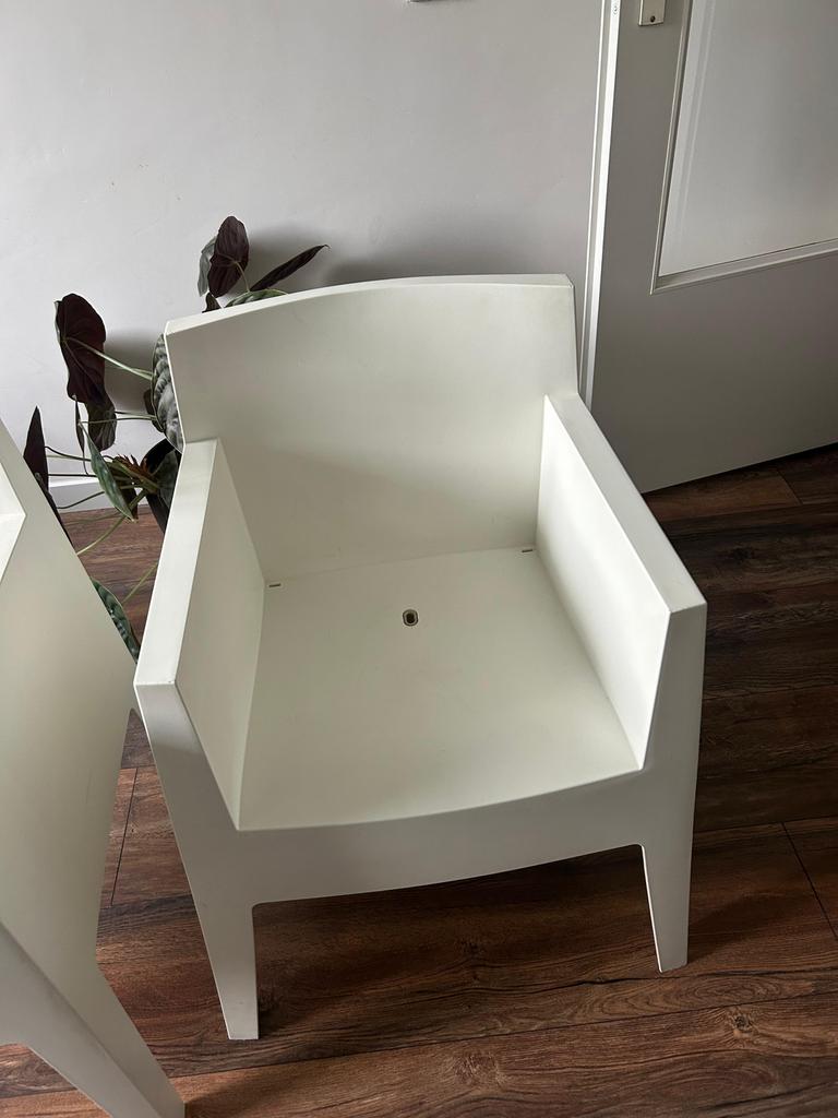Driade Toy stoel Philippe Starck, Tuin en Terras, Tuinstoelen, Ophalen, Gebruikt, Kunststof, Stapelbaar