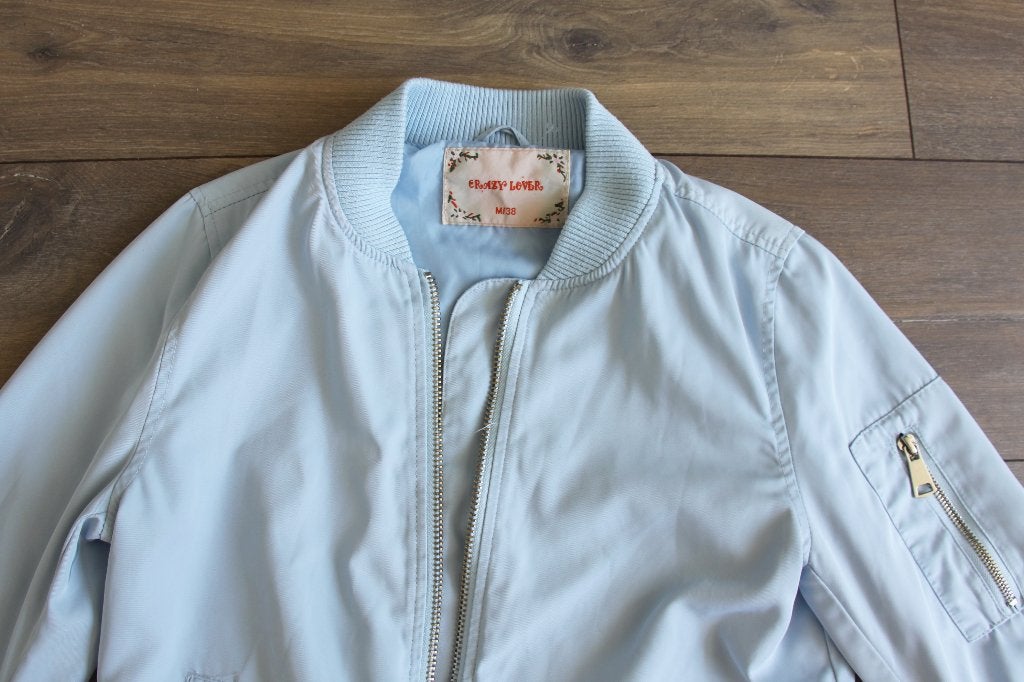 Mooie Crazy Lover Jas (Maat 38) € 20,-, Maat 38/40 (M), Crazy Lover, Blauw, Ophalen of Verzenden