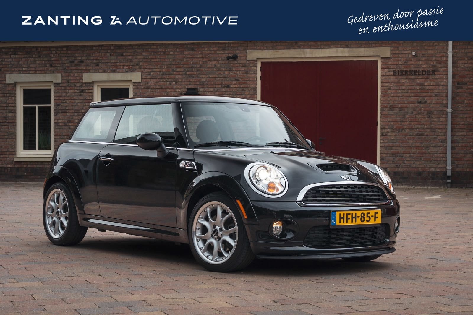Mini 3-Deurs 1.6 Cooper S | Aero Pakket | SUPER Onderhouden, Auto's, Mini, Voorwielaandrijving, Gebruikt, Zwart, 4 cilinders