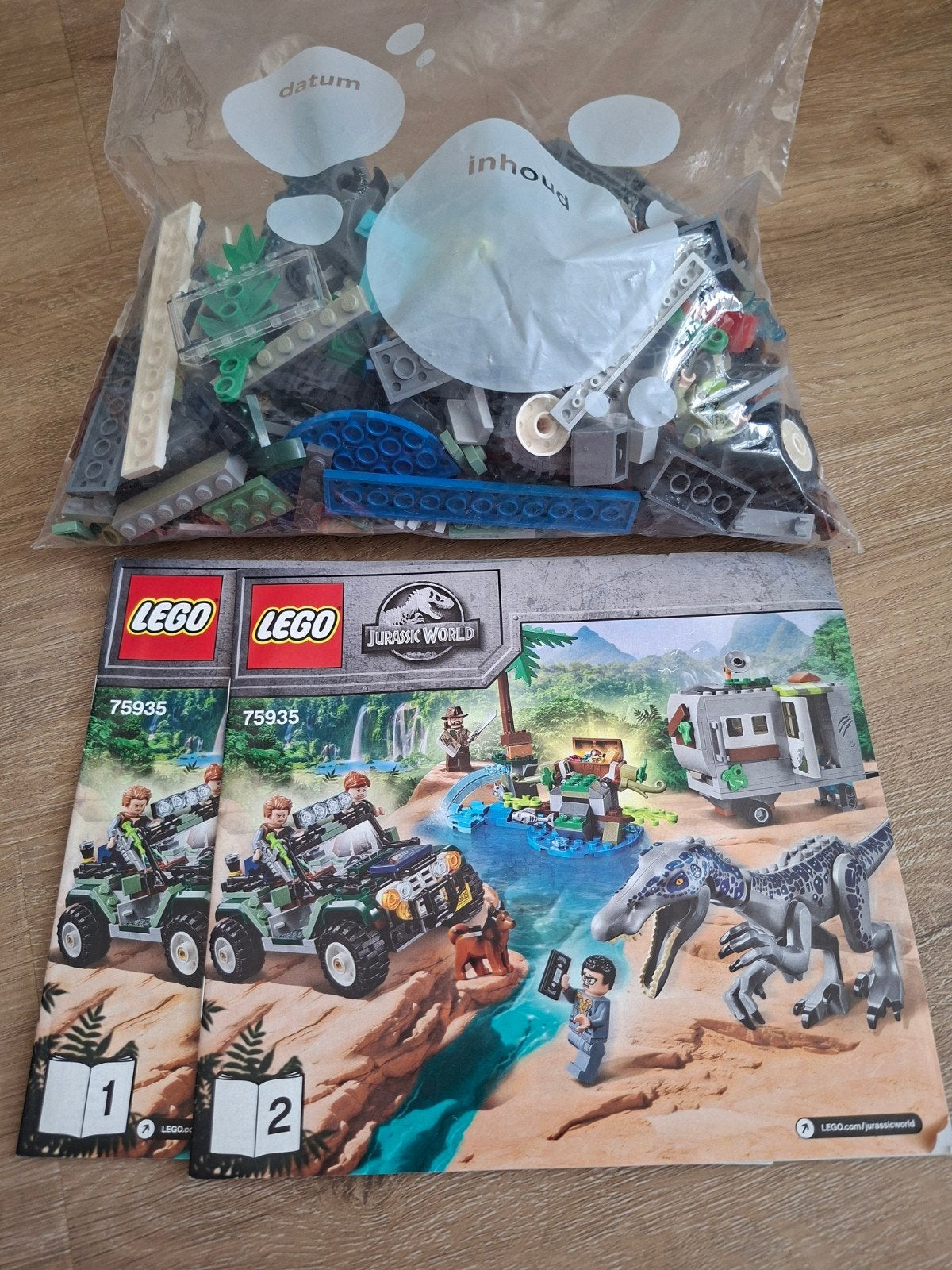 Lego Jurassic World 75935, Gebruikt, Jurassic World, Lego, Compleet
