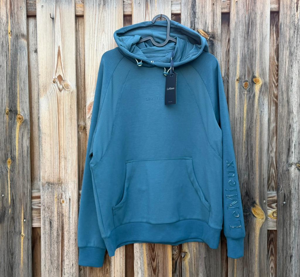 Nieuwe LeMieux Nadine Airflow Hoodie Trui Jungle maat 42, Dieren en Toebehoren, Paardrijkleding, Dames, Ophalen of Verzenden, Bovenkleding