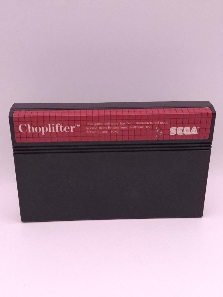 Choplifter Sega master system, Spelcomputers en Games, Avontuur en Actie, 1 speler, Ophalen of Verzenden, Zo goed als nieuw