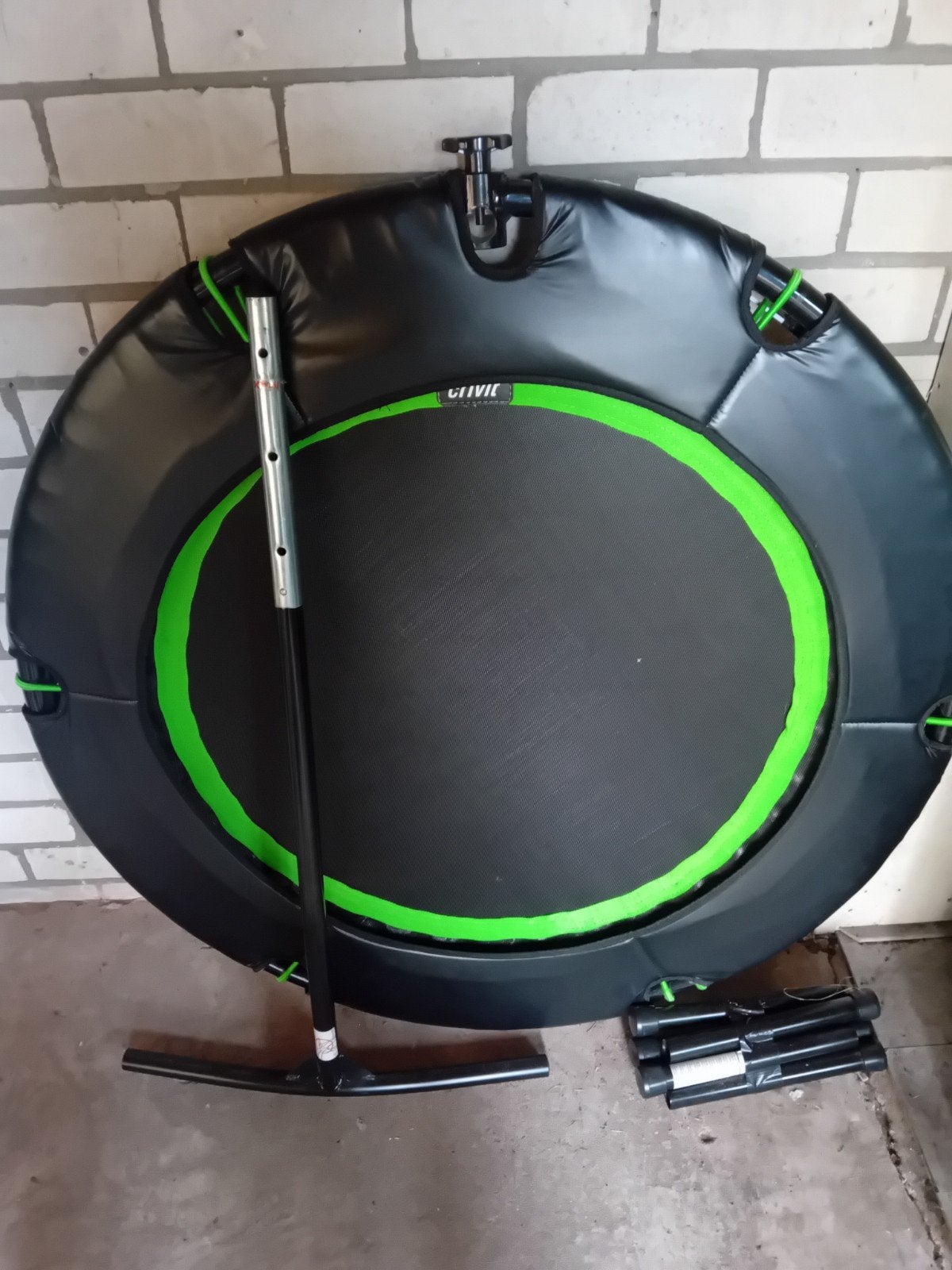 Crivit Fitness Trampoline 80cm met Veiligheidsstang, Ophalen, Zo goed als nieuw, Benen, Overige typen