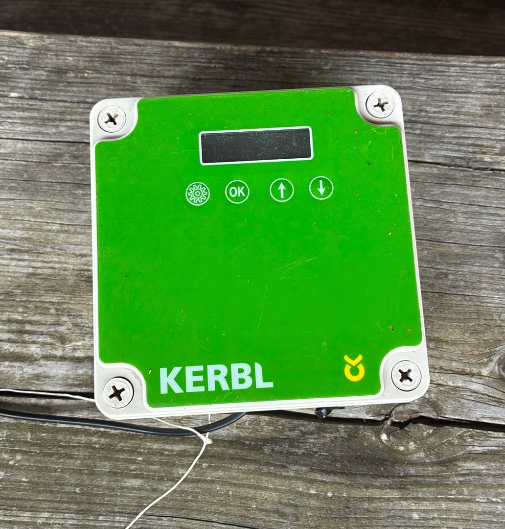 Automatische kippendeur KERBL, Dieren en Toebehoren, Ophalen of Verzenden, Zo goed als nieuw, Kippenhok of Kippenren