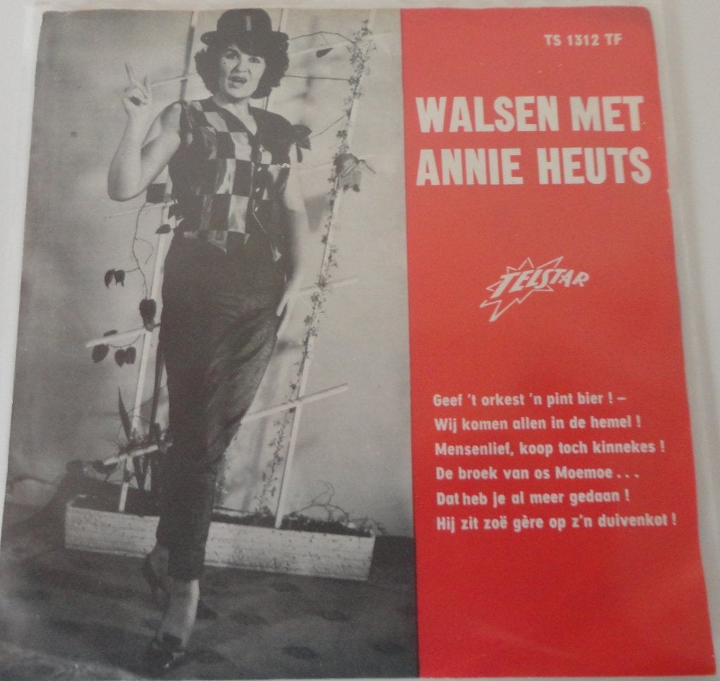 Annie Heuts > Walsen met, Ophalen of Verzenden, Gebruikt, 7 inch, Nederlandstalig
