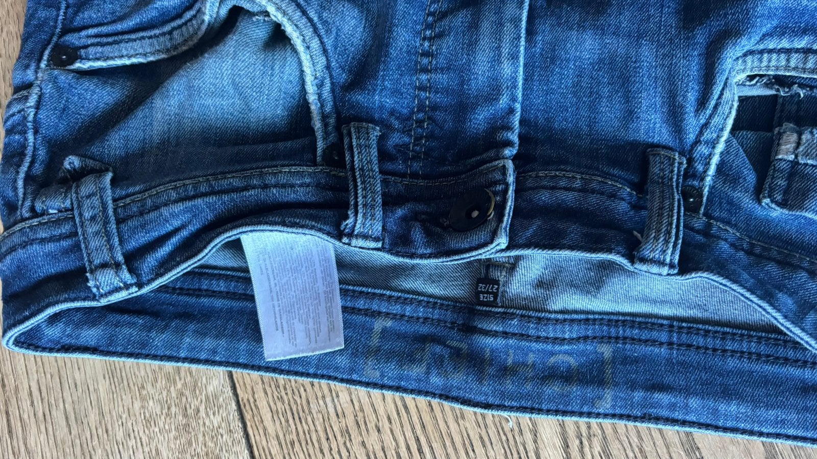 Blauwe jeans van Chief, maat W27/L32, Ophalen of Verzenden, Zo goed als nieuw, Blauw, W27 (confectie 34) of kleiner