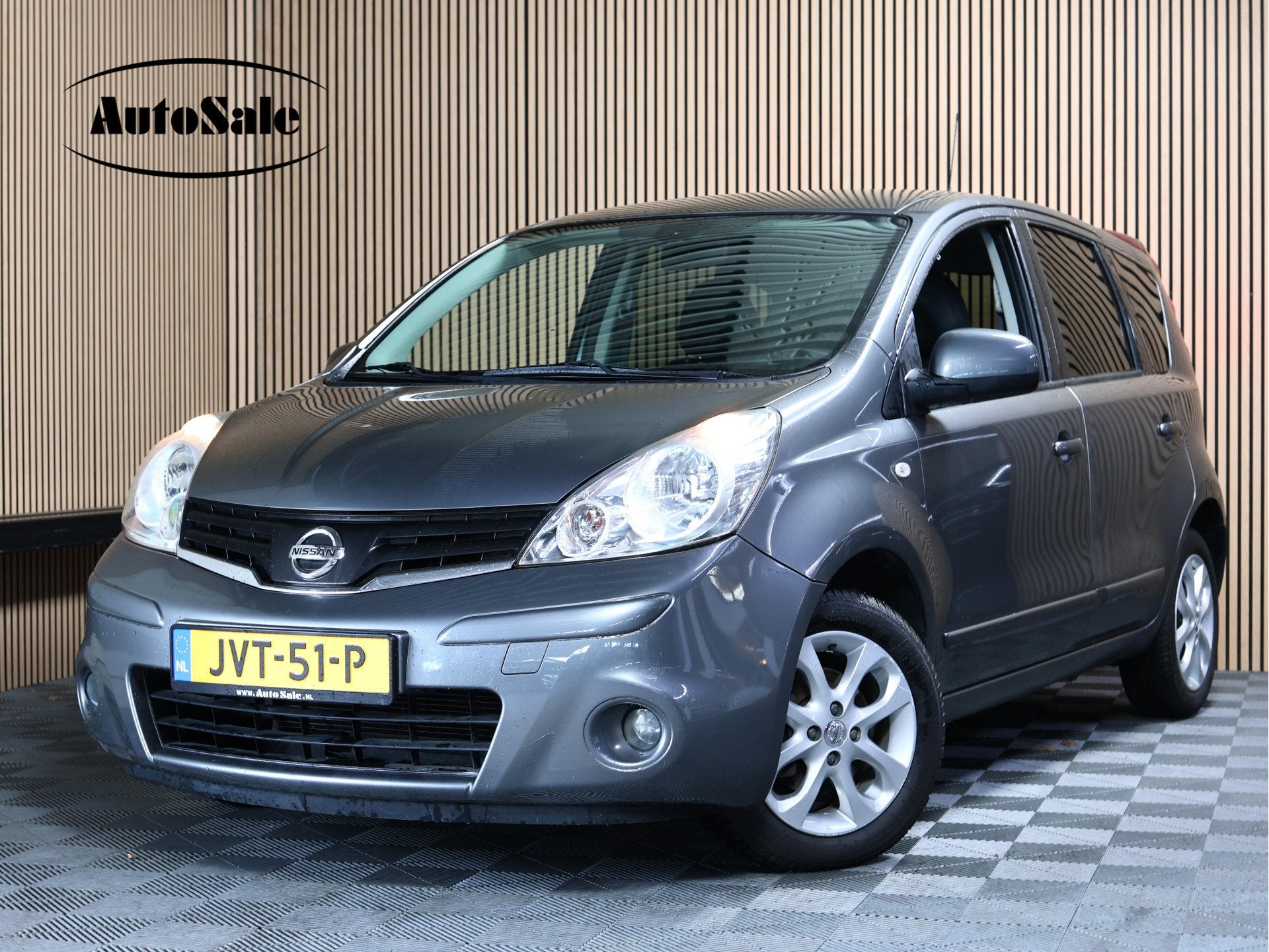 Nissan Note 1.6 Connect Edition AUTOM NAVI AIRCO CRUISE BT ", Auto's, Nissan, 15 km/l, Gebruikt, 4 cilinders, Leder en Stof