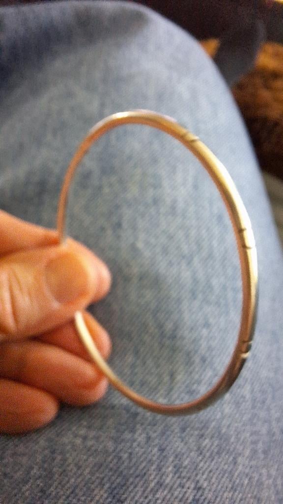 Prachtige Vintage Zilveren rinkel armband, Ophalen of Verzenden, Gebruikt, Zilver, Zilver