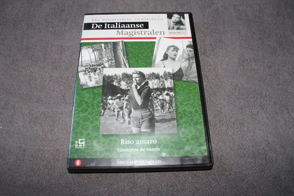 DVD Riso Amaro, Gebruikt, Nederlands, Misdaad, Italiaans
