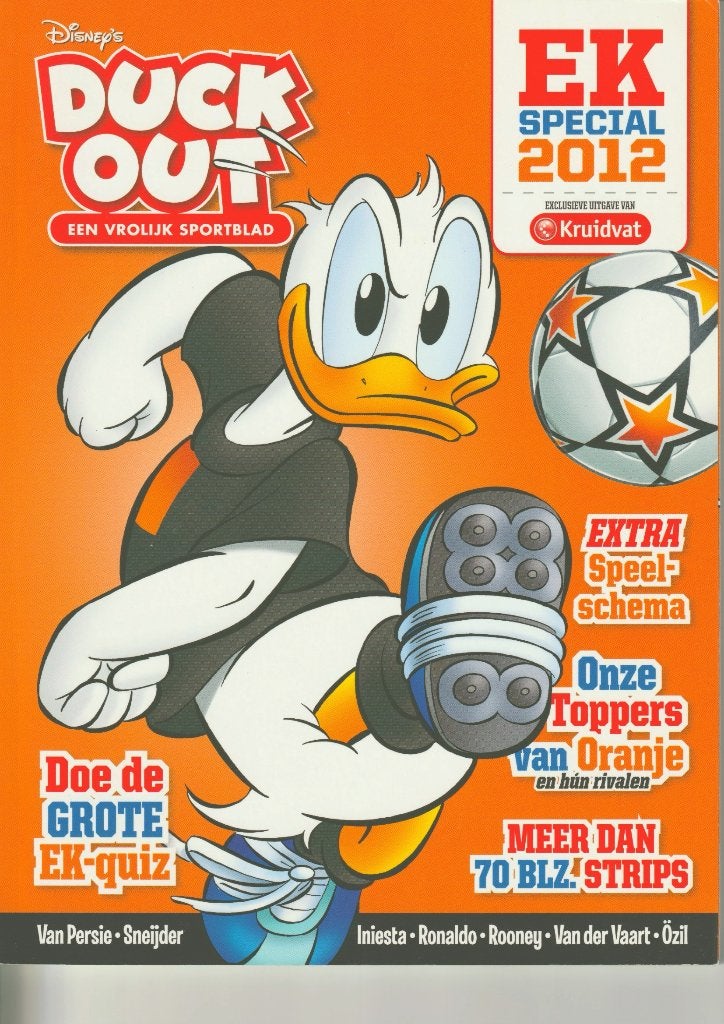 duck out wk, Eén stripboek, Verzenden, Zo goed als nieuw