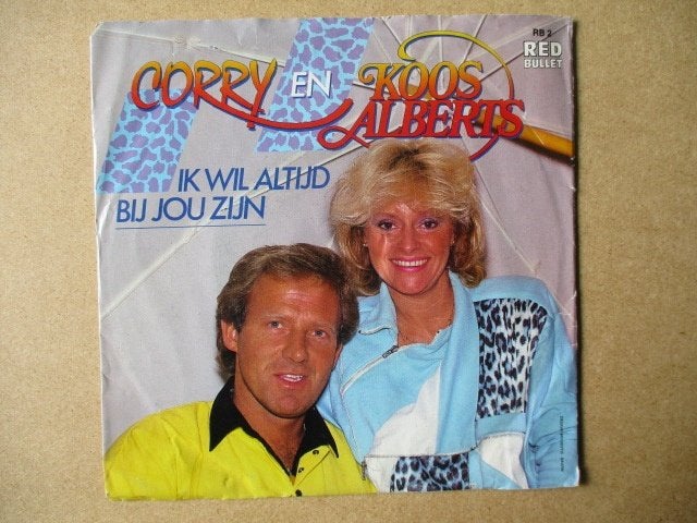 s0340 corry konings en koos alberts - ik wil altijd bij jou, Ophalen, Gebruikt, 7 inch, Overige genres
