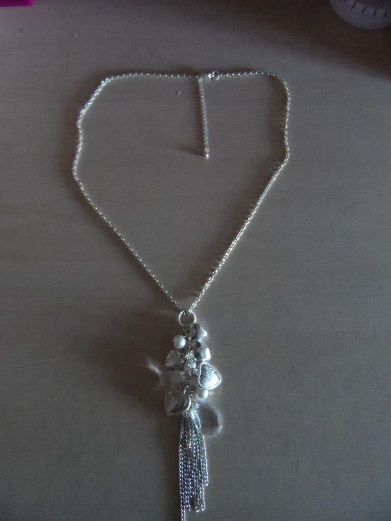 KETTING MET HANGER (NIEUW), Nieuw, Ophalen of Verzenden, Zilver, Overige materialen