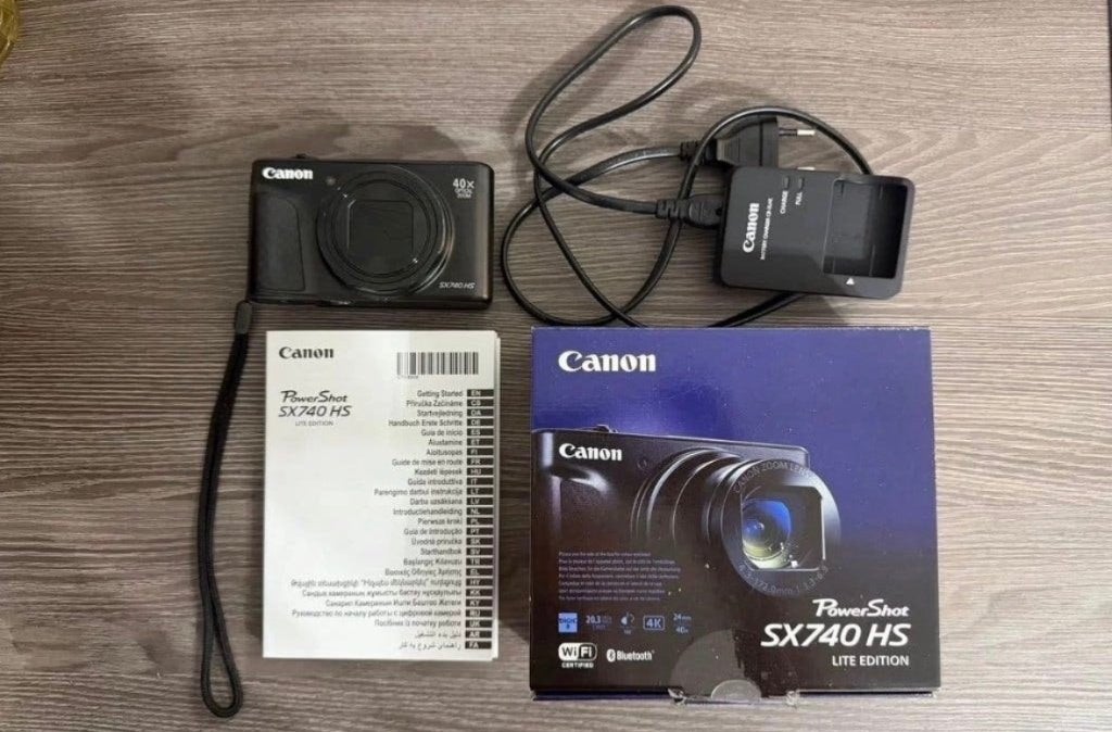 Canon Powershot SX740HS, Audio, Tv en Foto, Spiegelreflex, Canon, Ophalen of Verzenden, Zo goed als nieuw