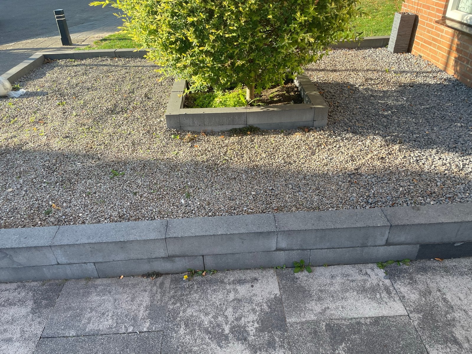 Decoratief Siergrind voor Tuin en Oprit, Ophalen, Gebruikt, Grijs, Grind