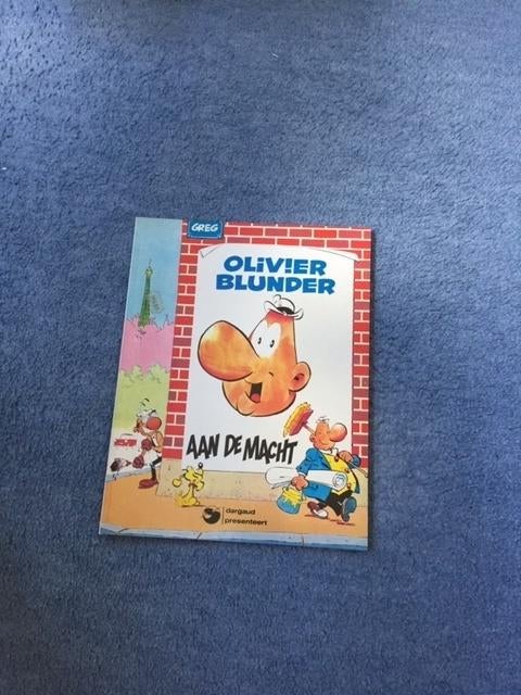 Olivier blunder aan de macht, uitgeverij dargaud, jaren 70, Eén stripboek, Ophalen of Verzenden, Zo goed als nieuw
