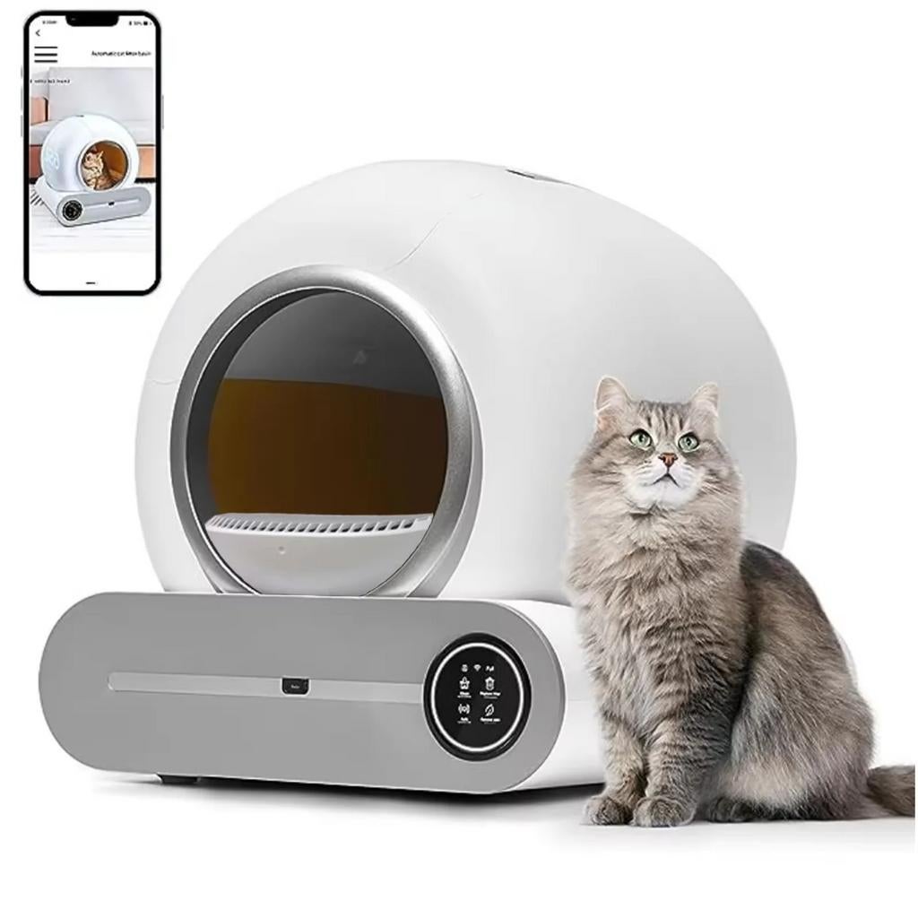 Petlux Automatische Kattenback - 65 Liter - Self Cleaning, Ophalen, Zo goed als nieuw