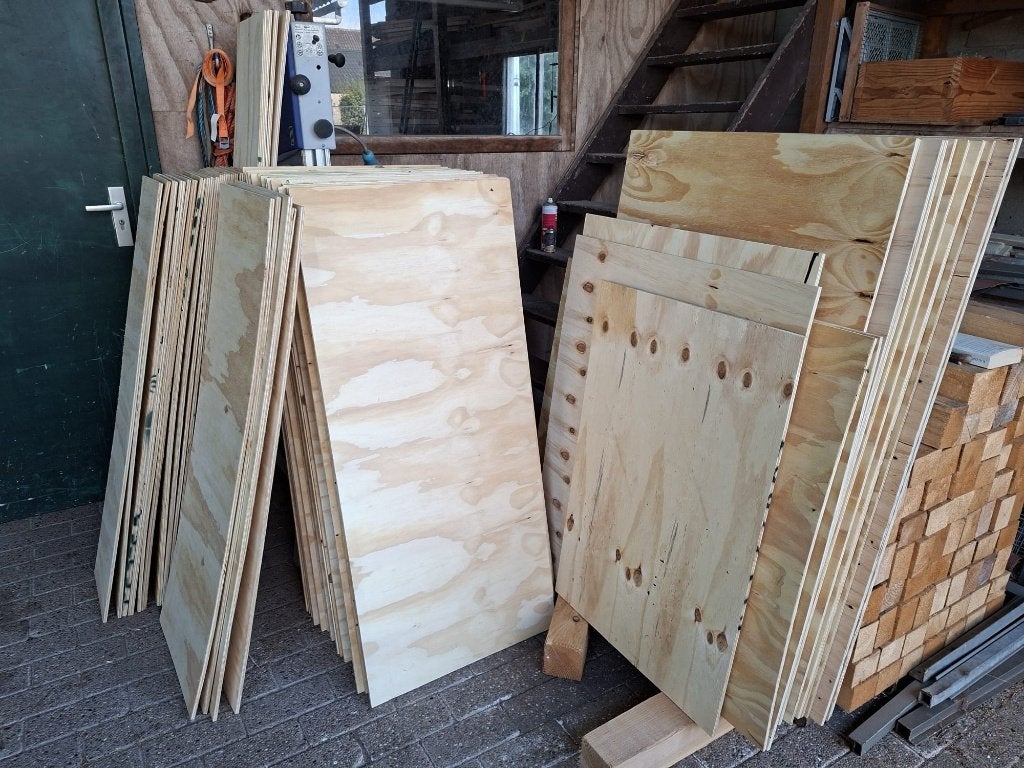 Partij mutlplex restanten, Ophalen, Nieuw, Multiplex, Minder dan 20 mm