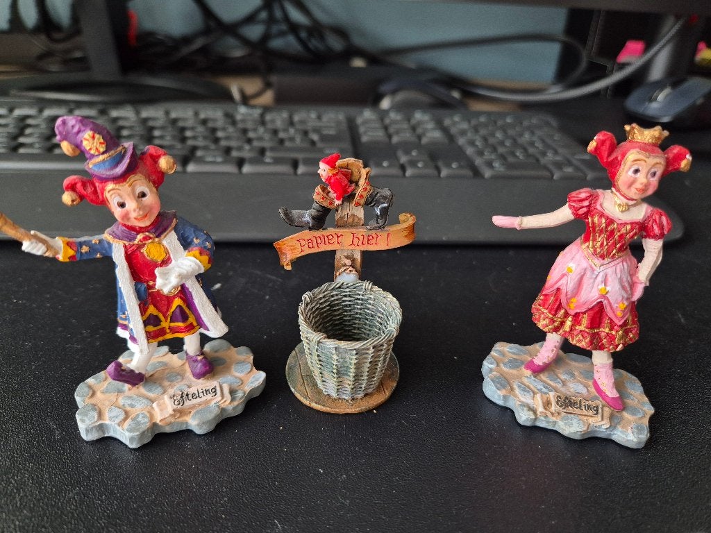 Efteling poppetjes, Verzamelen, Efteling, Ophalen, Zo goed als nieuw, Beeldje of Poppetje