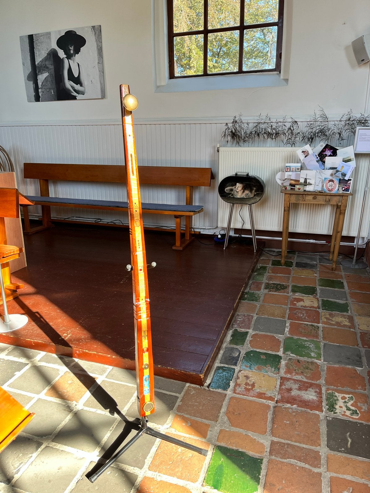 Unieke handgemaakte 'Talking Stick' met symboliek, Ophalen