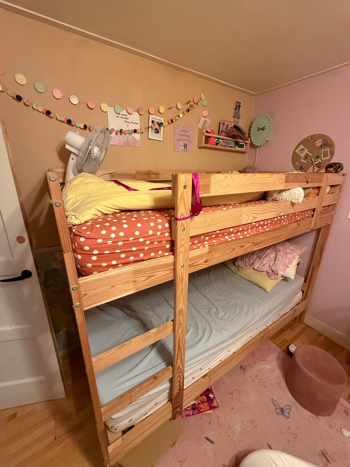 Ikea Mydal Stapelbed - Massief grenen, Ophalen, Gebruikt, 90 cm, Eenpersoons
