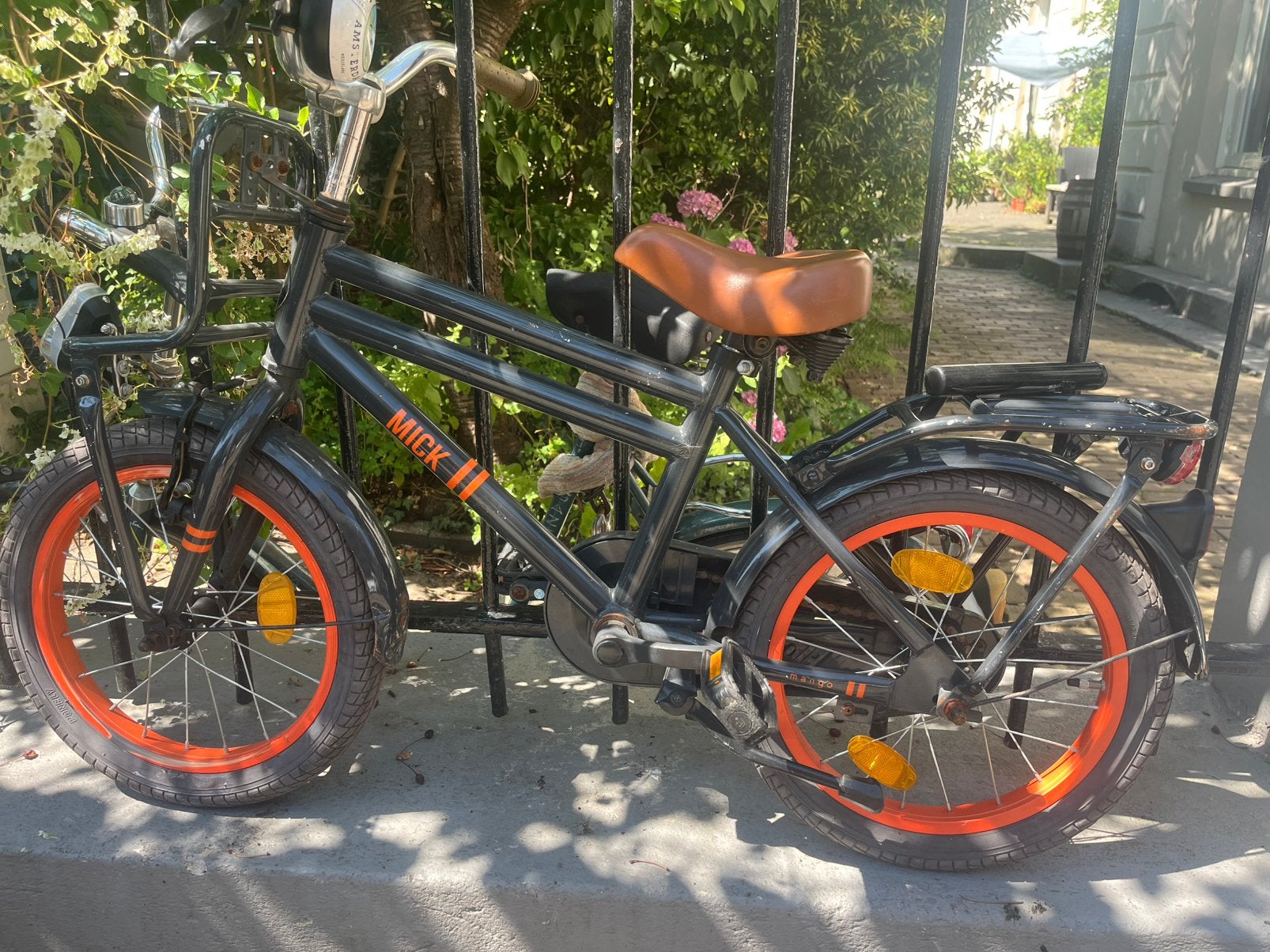 Gebruikte Mick kinderfiets, Fietsen en Brommers, Ophalen, Gebruikt, 16 tot 20 inch