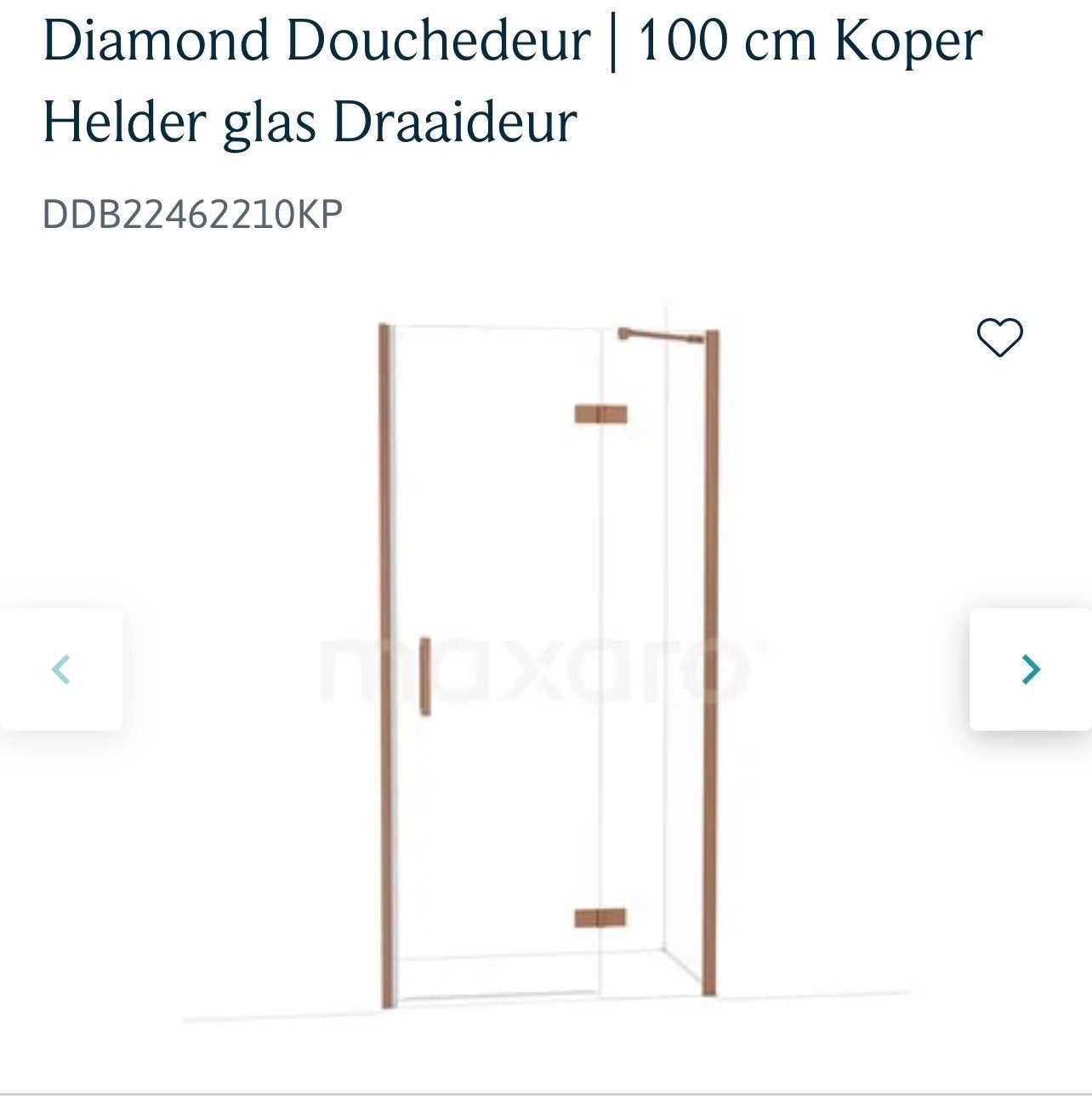 Nieuwe Douchedeur - Alles nog in verpakking, Ophalen of Verzenden, Nieuw, Met douche
