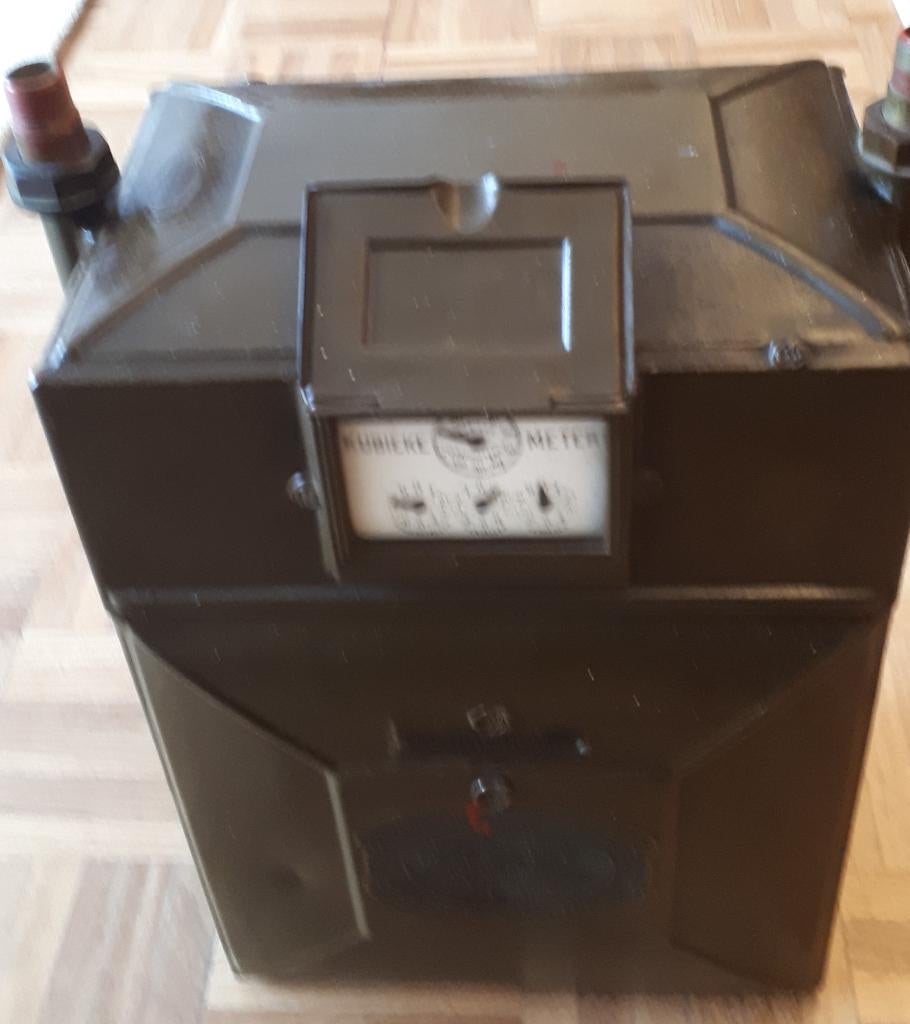 Honderd en tien jaar oude Gasmeter uit Dordrecht, Antiek en Kunst, Ophalen of Verzenden