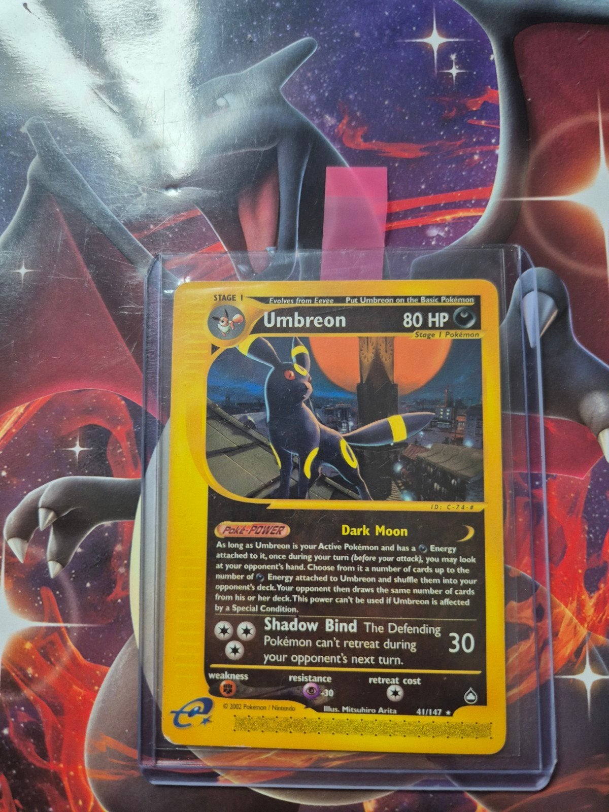 umbreon non holo aqaupolis, Ophalen, Zo goed als nieuw