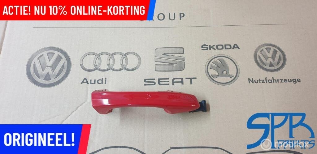 GOLF 7 LY3D RECHTS Deurgreep Rechtsvoor Rechtsachter GREEP, Volkswagen, Nieuw, Ophalen of Verzenden, Volkswagen