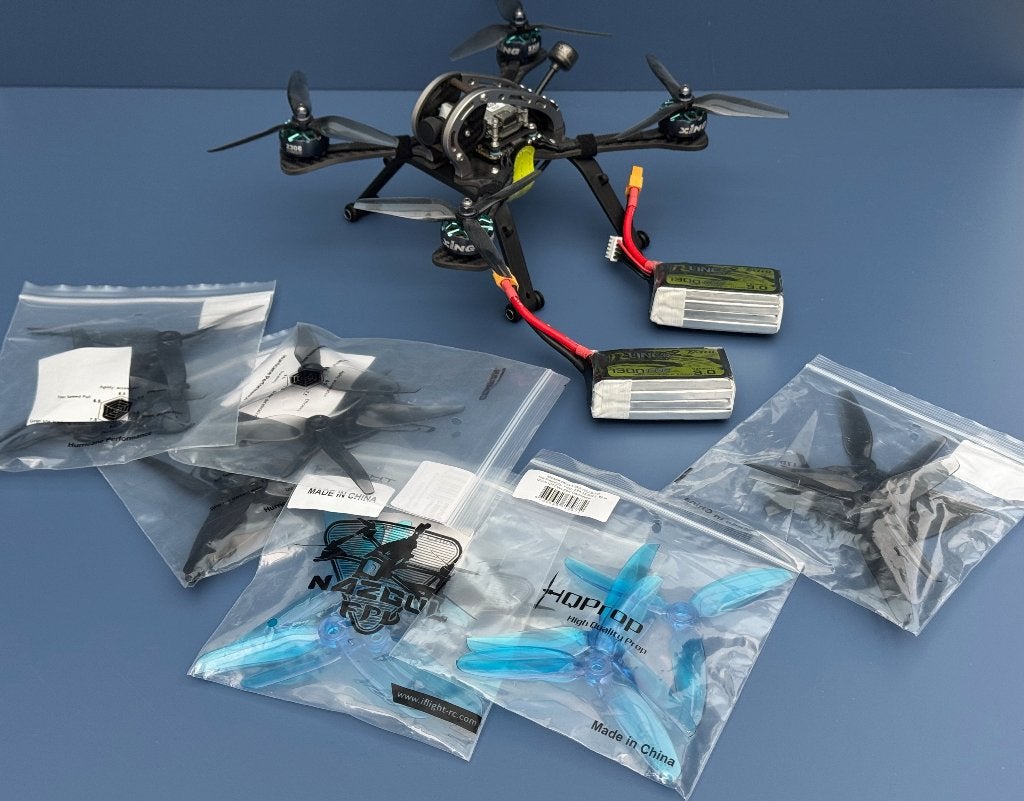 GepRC Leopard LSX5 5inch FPV drone met CaddxVista unit BNF, Elektro, RTF (Ready to Fly), Quadcopter of Multicopter, Nieuw