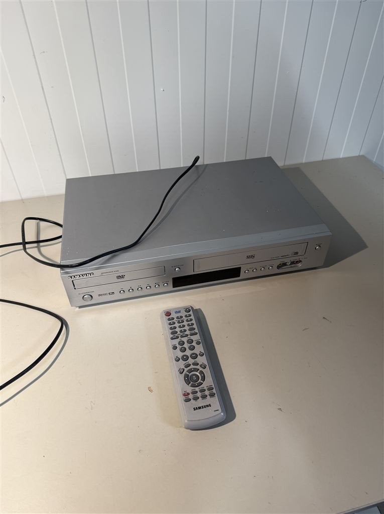 samsung VCR & DVD Combi Player DVD-v6000 met afstandsbedieni, Audio, Tv en Foto, Dvd-spelers, Ophalen of Verzenden, Gebruikt, Samsung