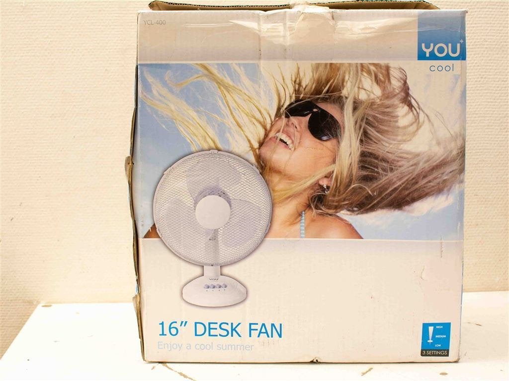 You Cool Tafelventilator 38615, Ophalen of Verzenden, Gebruikt, Tafelventilator