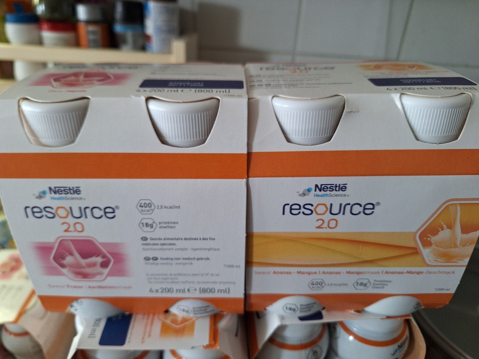 doos Fresubin bijvoeding., Ophalen of Verzenden, Nieuw, Poeder of Drank