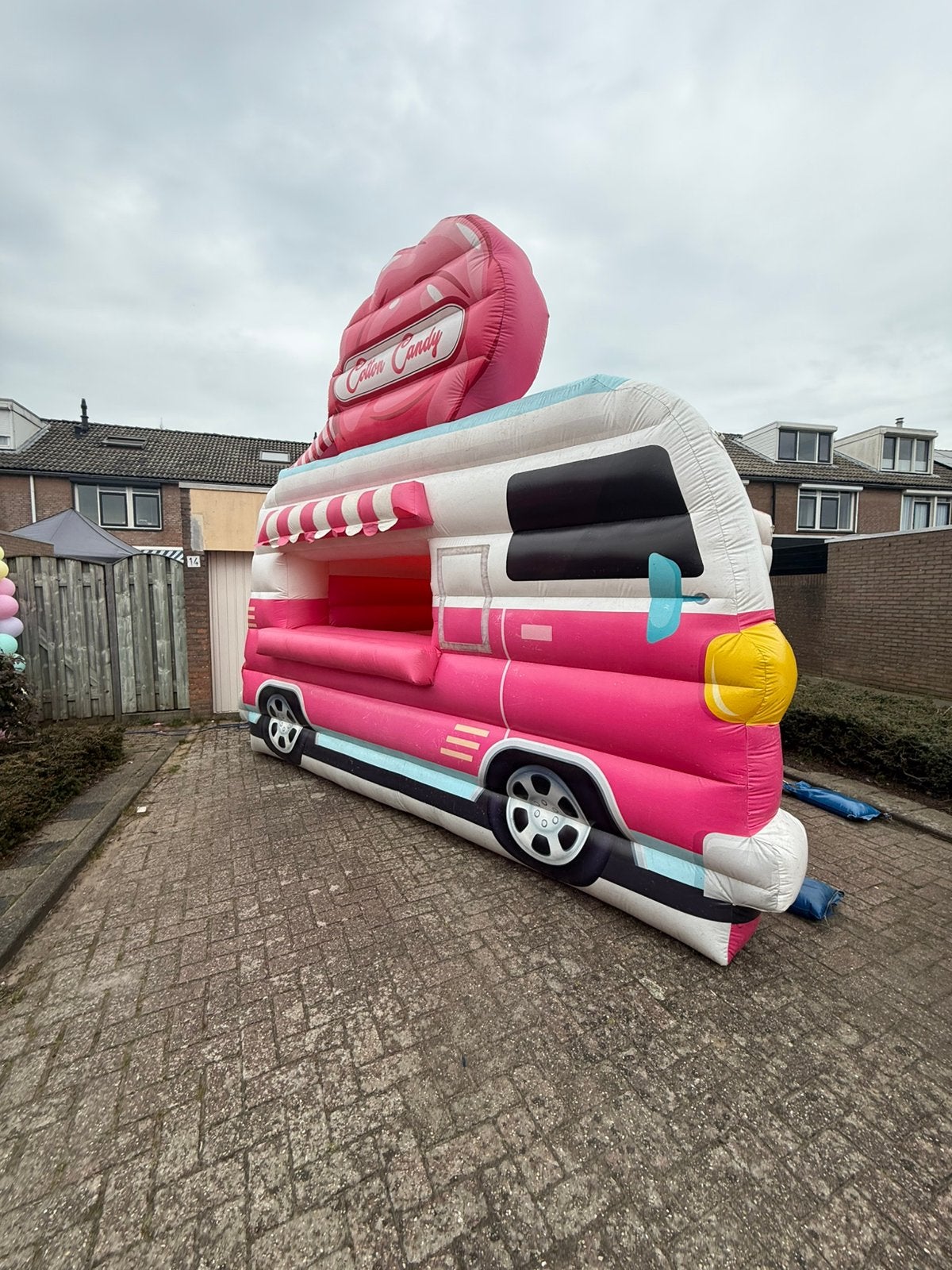 Suikerspin kraam huren, Ophalen of Verzenden, Zo goed als nieuw, Verjaardag