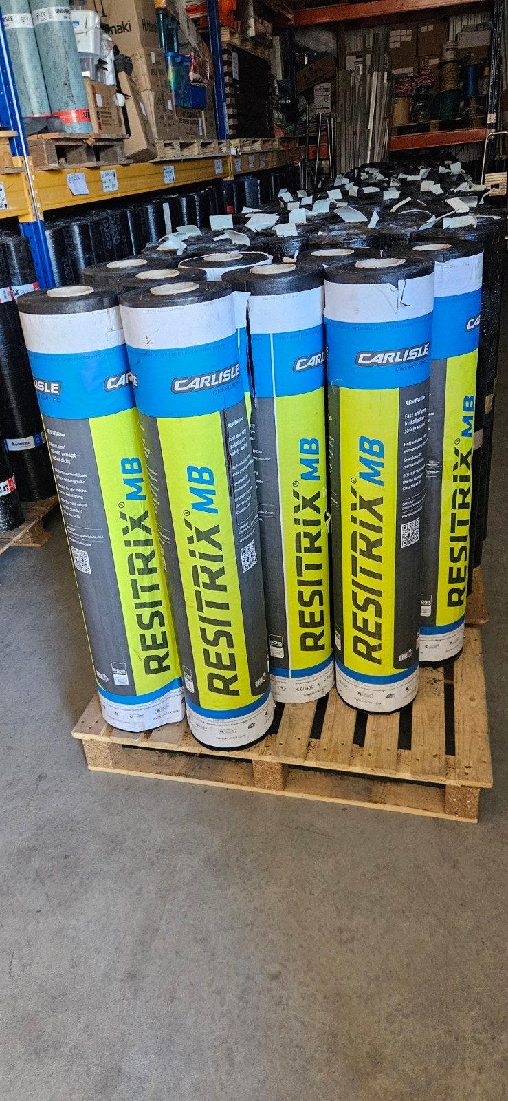 Epdm Resitrix MB 10m x 1 m ,2.5mm dik ,vakantie aanbieding, Doe-het-zelf en Verbouw, Dakpannen en Dakbedekking, Ophalen, Overige materialen