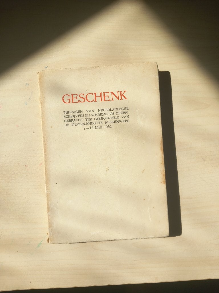 Boekenweekgeschenk 1932 - Geschenk, Ophalen of Verzenden, Gelezen