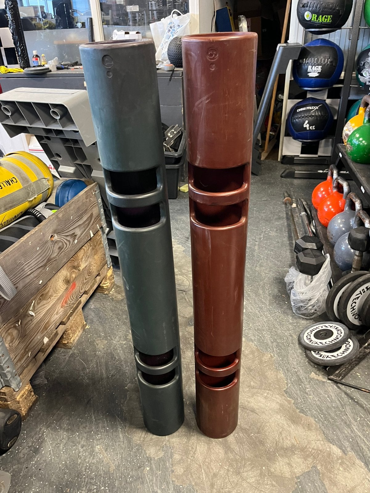 Vipr buizen 4 en 6 kg gewichten, Overige typen, Ophalen of Verzenden, 4 en 6 kg, Buizen