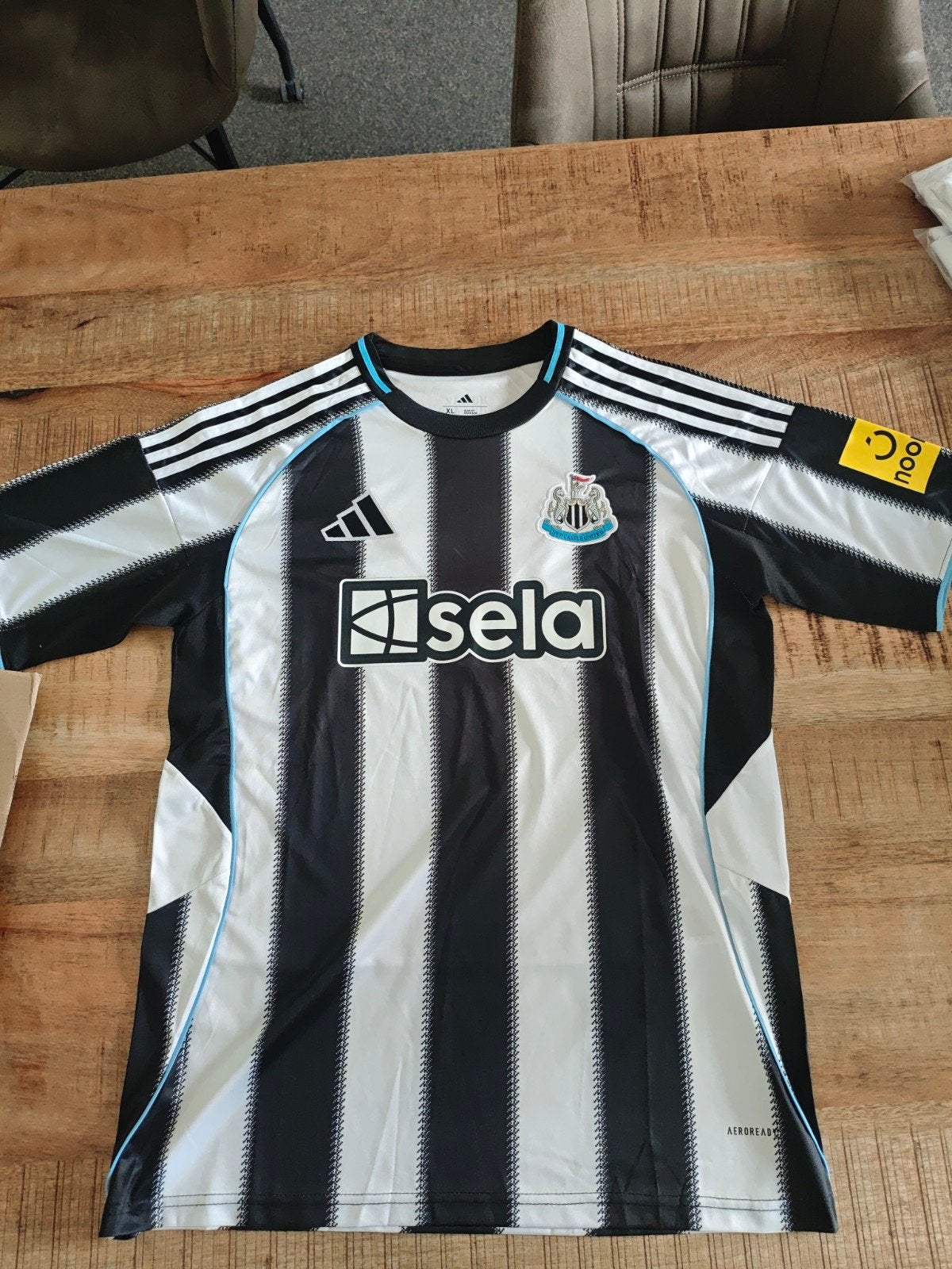 voetbalshirt Newcastle United, Meerkleurig, Ophalen of Verzenden, Adidas, Maat 56/58 (XL)