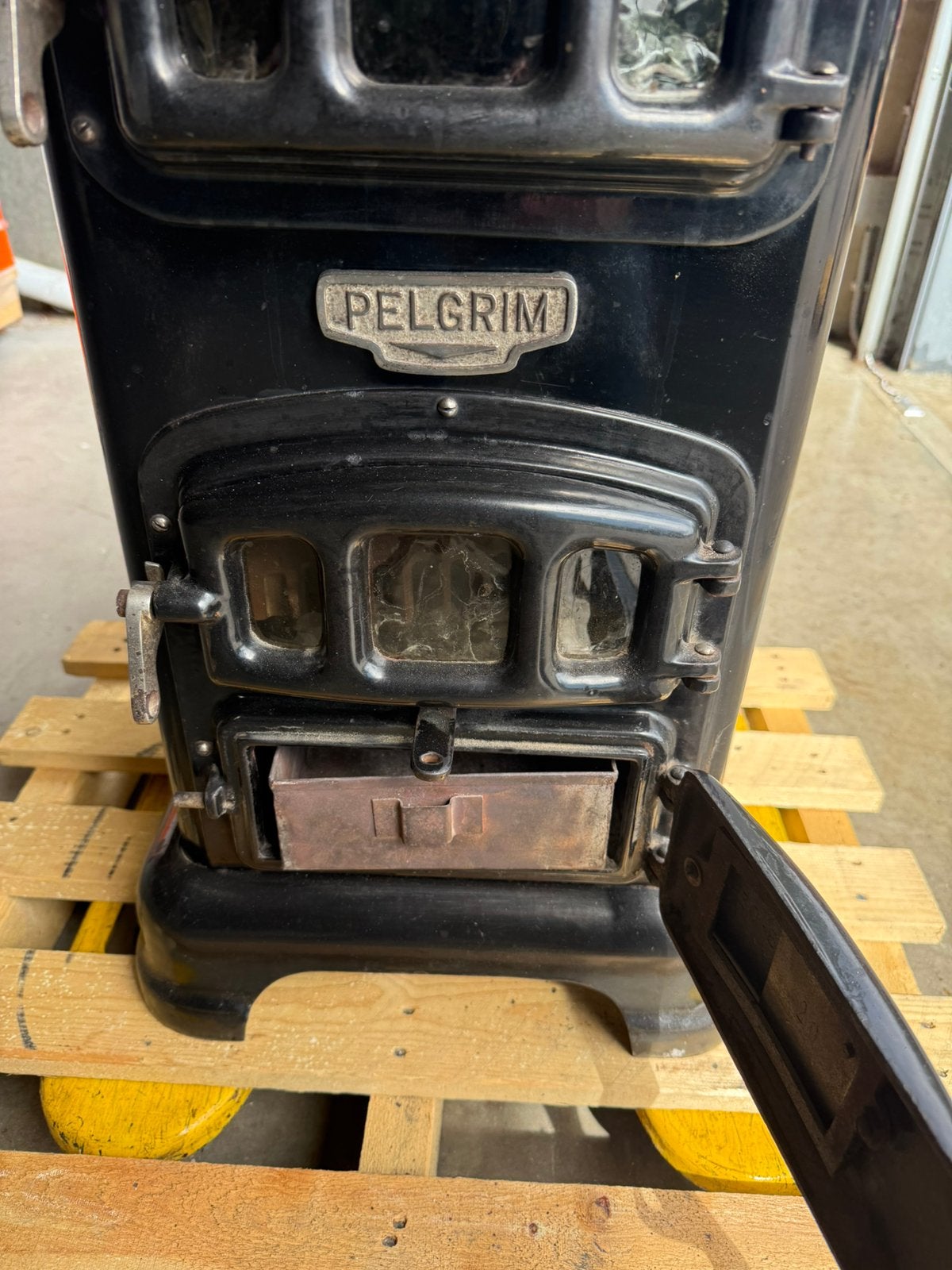 Kookkachel Pelgrim houtkachel, Ophalen, Gebruikt, Gaanderen, Pelgrim