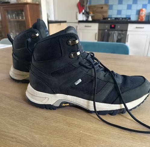 Mooie wandel berg schoenen maat 41, Blauw, Ophalen of Verzenden, Gedragen, Wandelschoenen of Bergschoenen