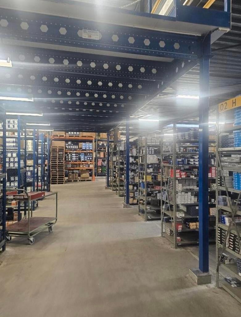 Entresolvloer 550kg/m2, verdiepingsvloer, magazijnvloer, Ophalen