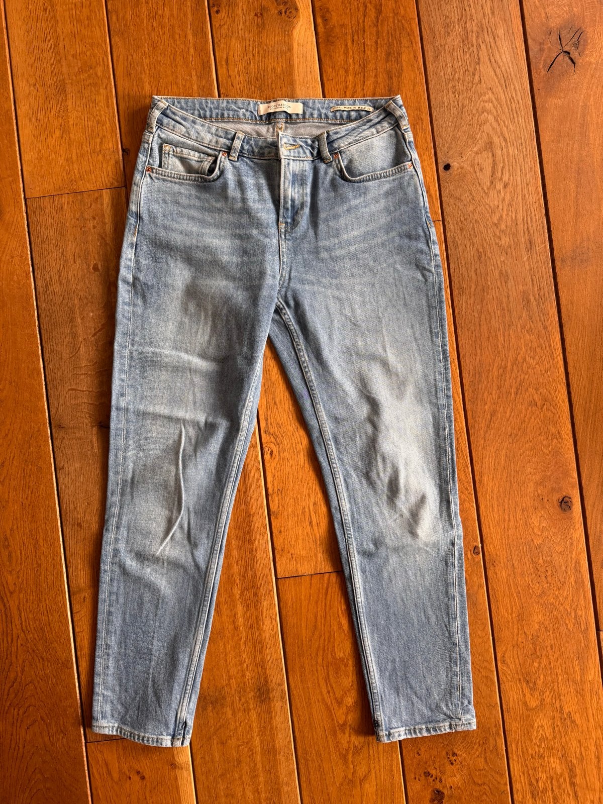 Scotch & Soda The Keeper Slim Jeans W28/L30, Ophalen of Verzenden, Gedragen, Blauw, W28 - W29 (confectie 36)