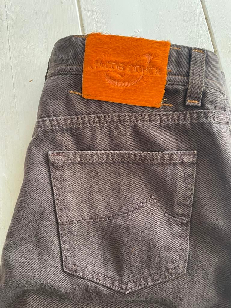 Jacob Cohen J 610 maat 35 brown als nieuw!!, Ophalen of Verzenden, Zo goed als nieuw, Overige kleuren, W36 - W38 (confectie 52/54)