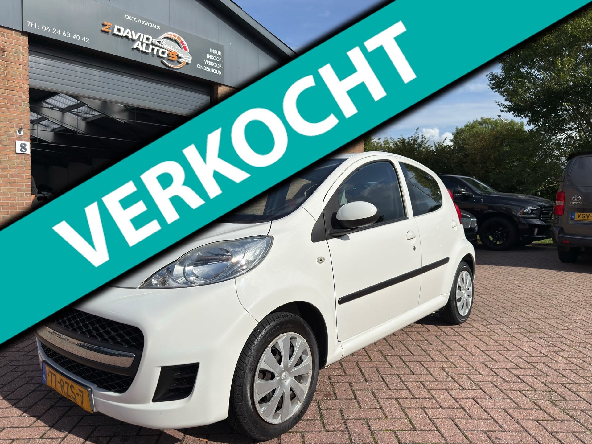 Peugeot 107 1.0-12V XS automaat / airco, Euro 5, Gebruikt, 4 stoelen, Origineel Nederlands