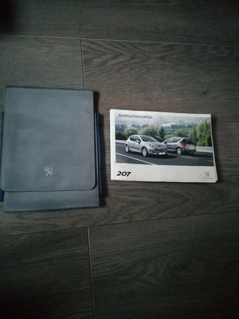 Gebruikershandleiding+mapje PEUGEOT 207   2006/2012, Auto diversen, Ophalen of Verzenden